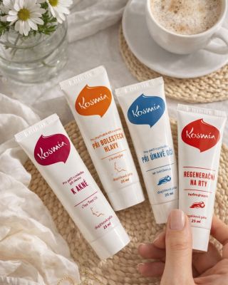 Nezapomeň! ✨ Akce 2+1 Kosmín ZDARMA stále běží – ulov si 3 kousky za cenu 2. 🌿 Po bodnutí hmyzem – pro rychlé zklidnění...