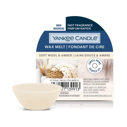 yankee candle soft wool amber vosk