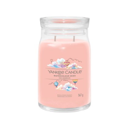 yankee candle watercolour skies signature velka 1