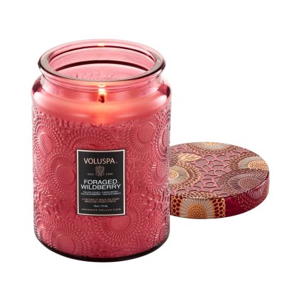 Foraged Wildberry 72339 Large Jar Candle 510g 1