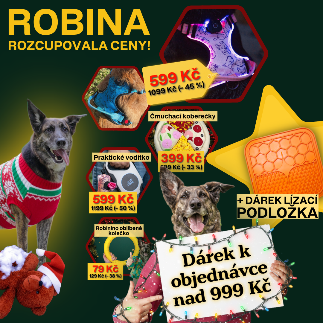Vánoční slevy až 50 % dolů z ceny