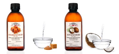 Nová přírodní aromata - kokosové a karamelové