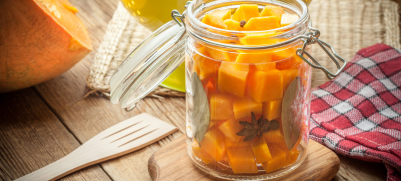 Dýňový kompot s příchutí ananasu