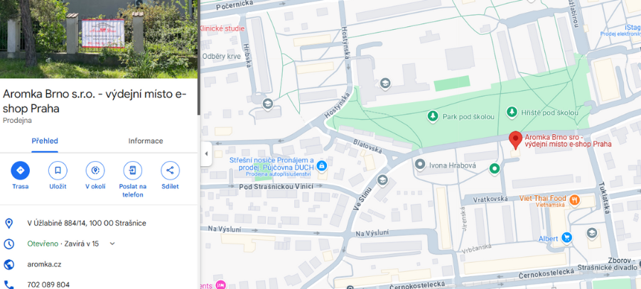 Závoz na sklad do Prahy