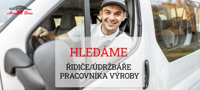 Hledáme posilu - řidiče, údržbáře, pracovníka výroby