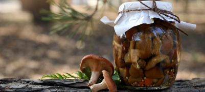 Recept na nakládané houby