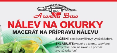Nálev na znojemské okurky
