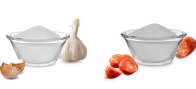 Horké novinky - prášková aromata česnek a čabajka