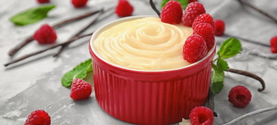 Domácí vanilkový pudink