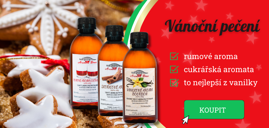 Aromata pro vánoční pečení