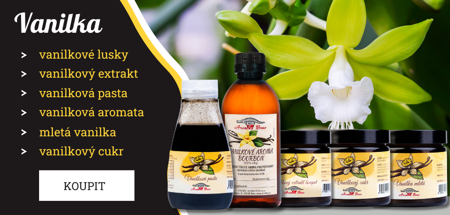 Produkty z vanilky