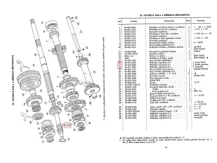 Podložka vymezovací hnací hřídele 88x99x0,5 PV3S
