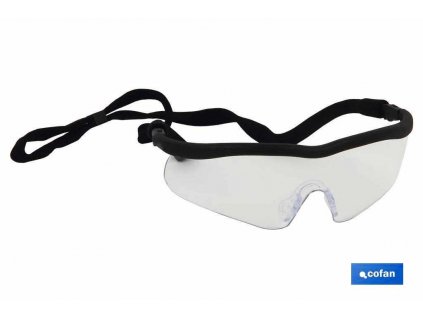 Sportovní ochranné brýle čiré A