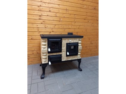 Kachlový sporák Adela pravá písková