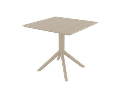 Venkovní plastový stůl PARIS TABLE 80