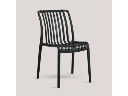 Židle NICE (KOSTRA polypropylen fg black)