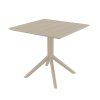 Venkovní plastový stůl PARIS TABLE 80