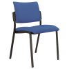 Konferenční židle Alba SQUARE ČALOUNĚNÁ modrá bez područek