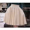 Kolová sukně jednobarevná