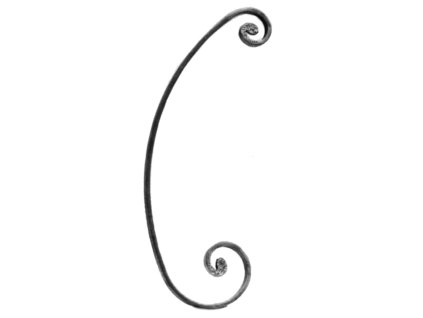 Prvek "C" pl. 12x6mm, 145x370mm