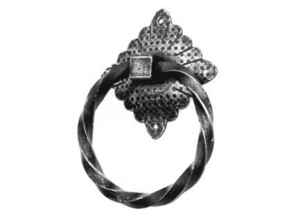 Klepadlo na dveře 170x105mm