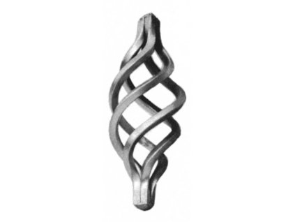 Koš 125 x pr. 60mm, 14x14mm