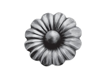 Květ výlisek d = 95mm, tloušťka 3mm