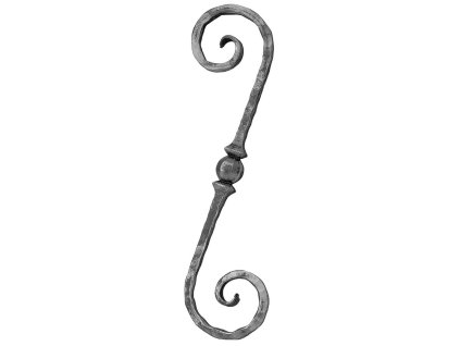 Prvek "S" čt. 12x12mm, 450x110mm