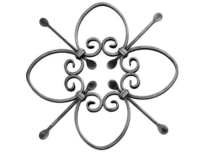 Rozeta pl. 12x6mm, d=370mm