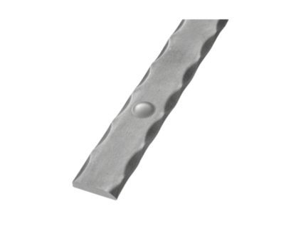 Madlo lisované s nýty 25x6mm, 3000mm rozteč 112mm