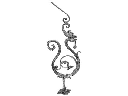 Sloupek "DRAK" čt. 30x30mm, 1000x350mm