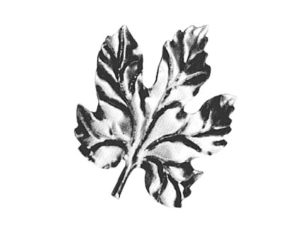 List 105x95mm, tl. plechu 0,5mm