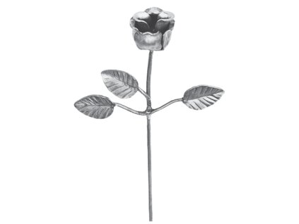 Květina růže 300mm