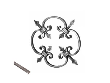 Rozeta pl. 14x8mm, d=275mm