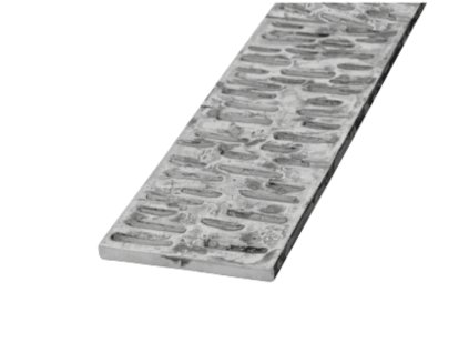 Tyče ploché kované 120x8mm, 2000mm