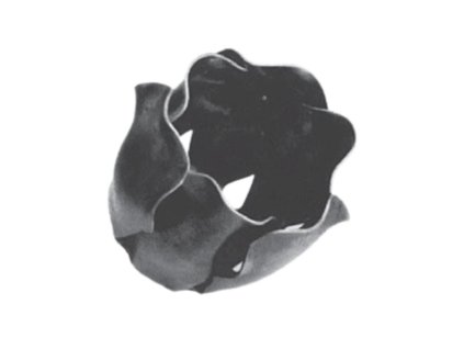 Květ tulipán výška 40mm, průměr 38mm