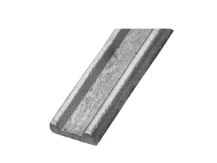 Madlo lisované"B"profil 30x8mm, 6000mm