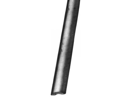 Profil půlkulatý pro objímky pl. 11x3mm,  4000mm