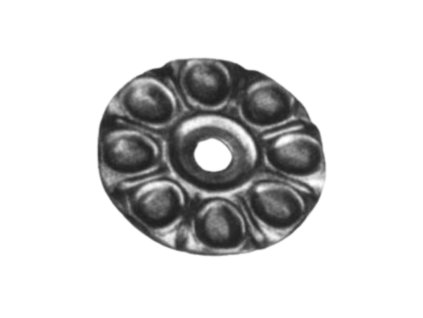 Květ s otvorem pr. 5mm, pr. 60mm