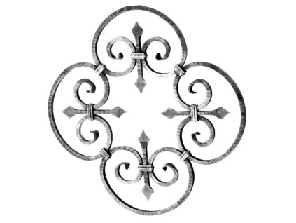 Rozeta pl. 10x5 mm, d=380 mm