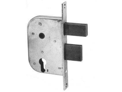 Zámek vratový rozteč 60mm, 85x150mm