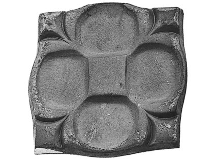 Kovaná podložka 100x100mm