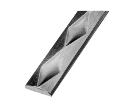 Madlo lisované 32x9mm, 3000mm