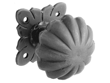 Klika kruhová 57x57mm, 70mm - PEVNÁ