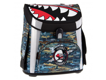 Ars Una Schoolbag Flying Sharks Magnetic