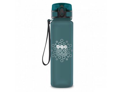 Fľaša matná 600 ml zeleno-modrá