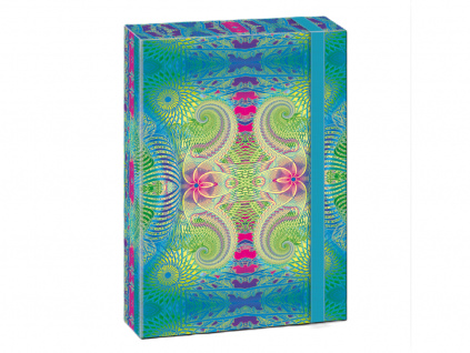 Ars Una Box na sešity Mandala A4 Colorful
