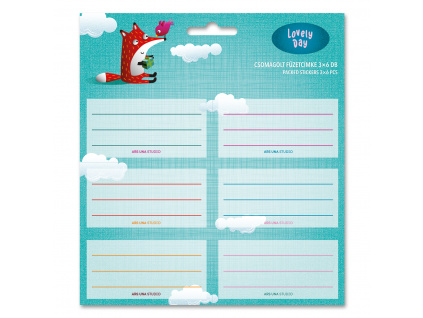 Ars Una Notebook Label Lovely Day