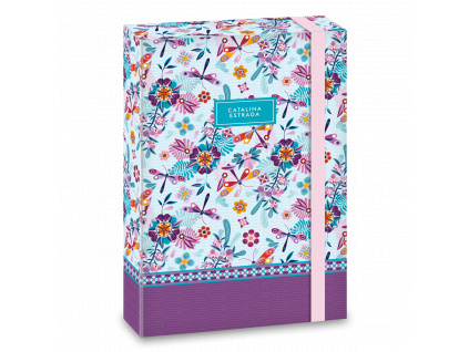 Document Box Catalina Estrada Blue A4