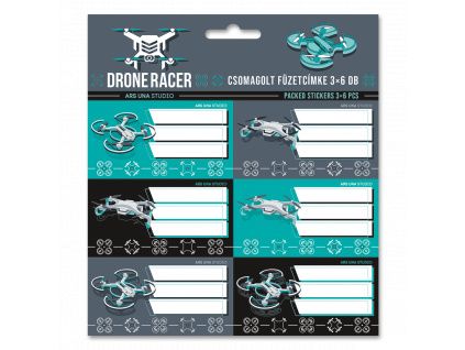 Ars Una Heftetiketten Drone Racer